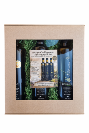 Dovanų rinkinys: „Valderrama alyvuogių aliejaus patirtis“